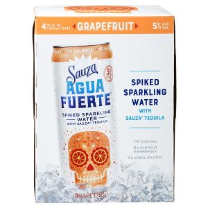 Sauza Agua Fuerte Grapefruit 4Pack