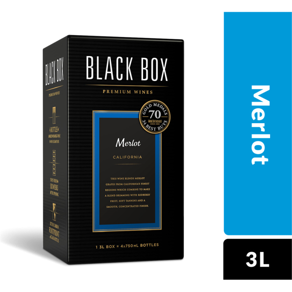 Black Box Merlot 3L