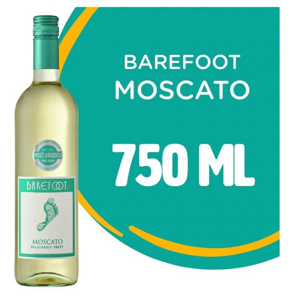 Barefoot Cellars Moscato White Wine 750ml