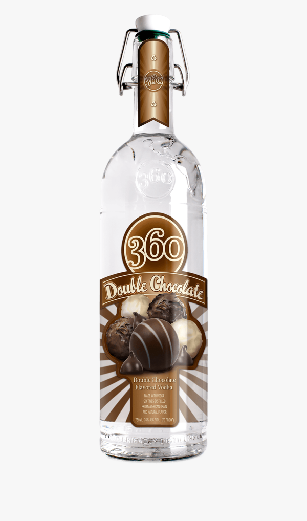 360 Vodka Double Chocolate 1L