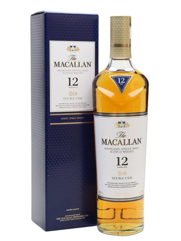 The Macallan Double Cask 12 Year Old Single Malt 750ml