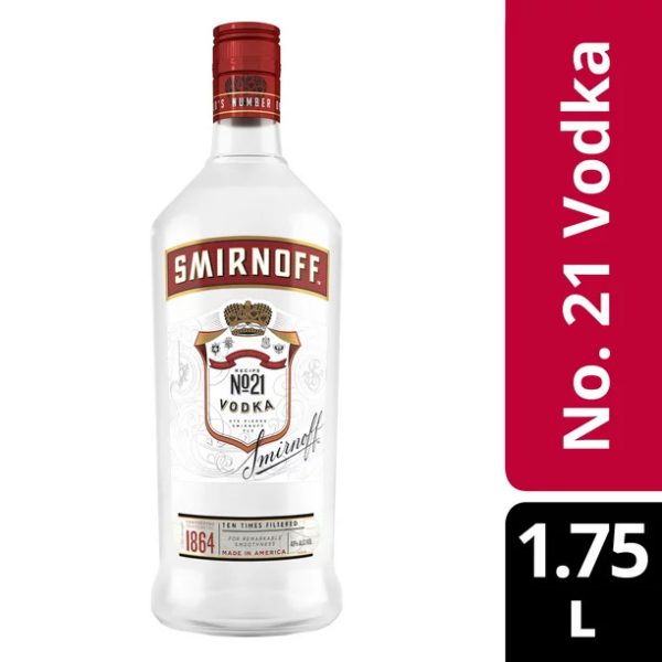 Smirnoff Vodka 80 Proof 1.75L