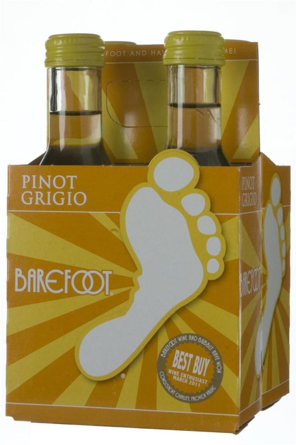 Barefoot Pinot Grigio 4Pack