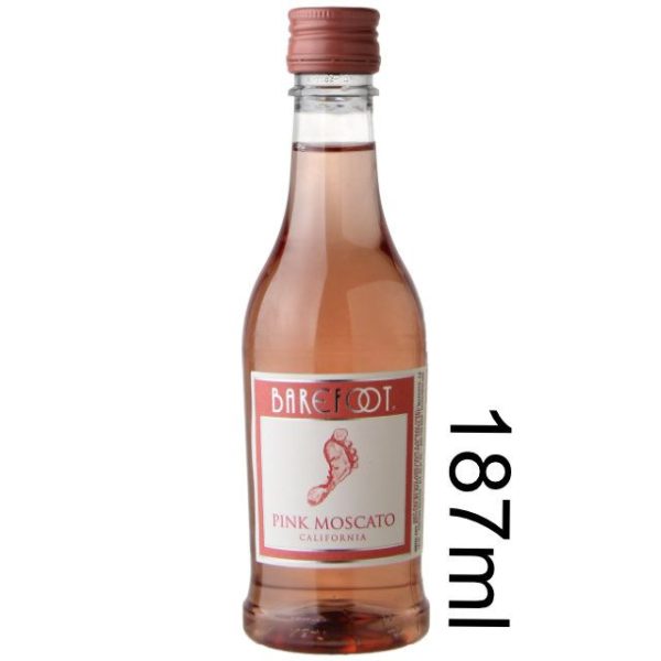 Barefoot Cellars Pink Moscato 187ml