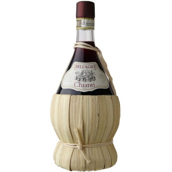 Bell'Agio Chianti Wicker Basket 750ml