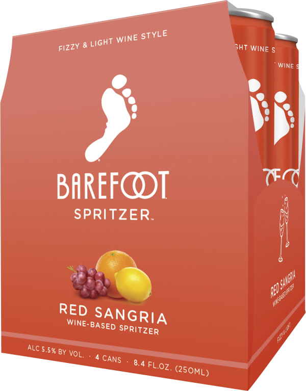 Barefoot Red Sangria 4Pack
