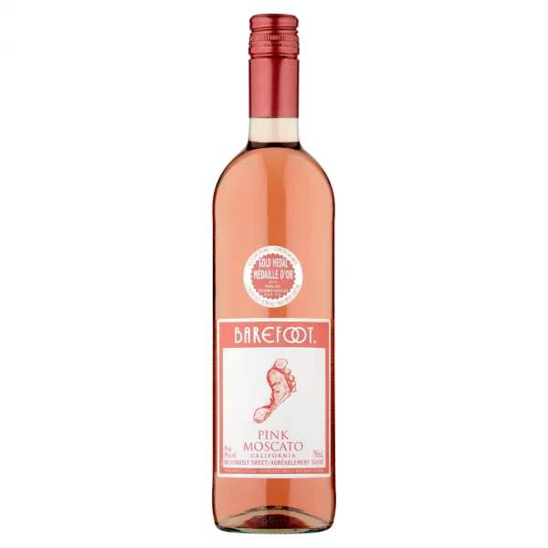 Barefoot Pink Moscato 750ml