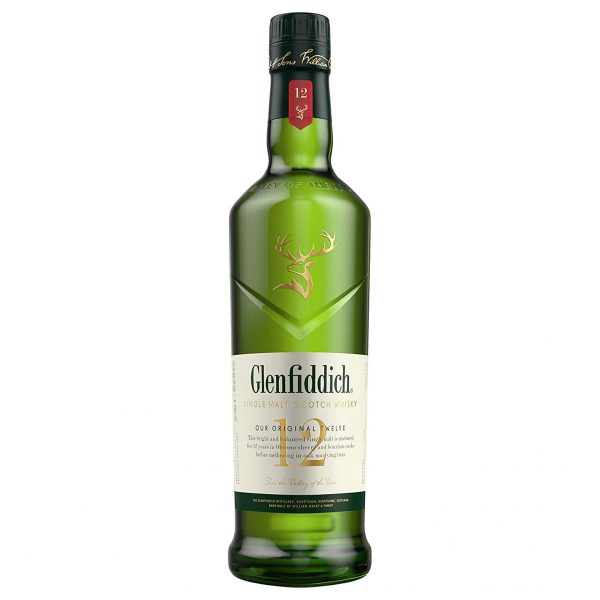 Glenfiddich 12 Year Old Single Malt Scotch Whisky 750 ml