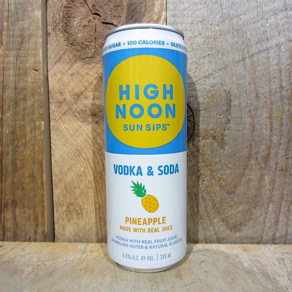 High Noon Pineapple Soda 355ml