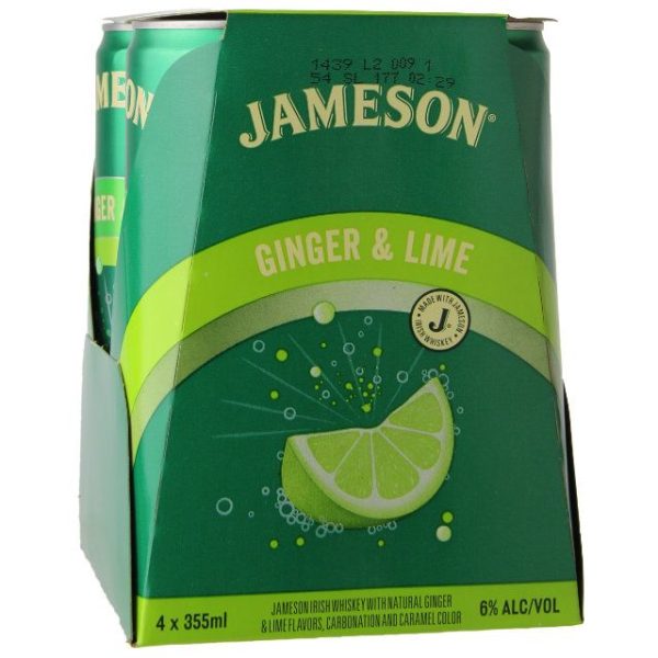 Jameson Ginger & Lime 4Cans
