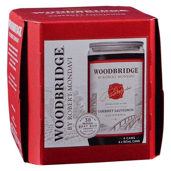 Woodbridge Cabernet Sauvignon 4 pack 187 ml