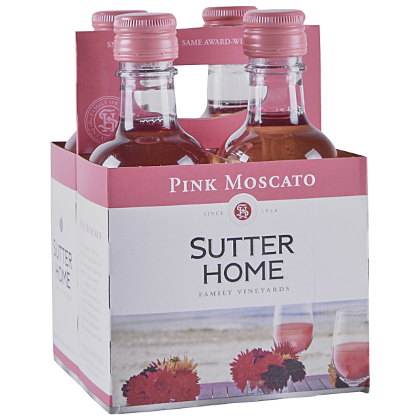 Sutter Home Pink moscato 4pack