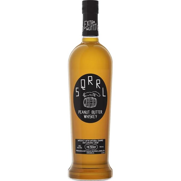 SQRRL Peanut Butter Whiskey 750ml