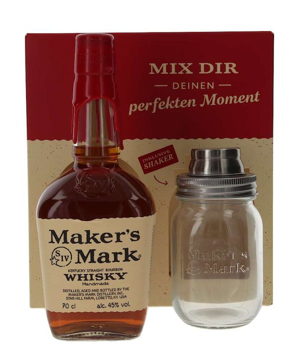 Maker's Mark W/ Shaker 750ml