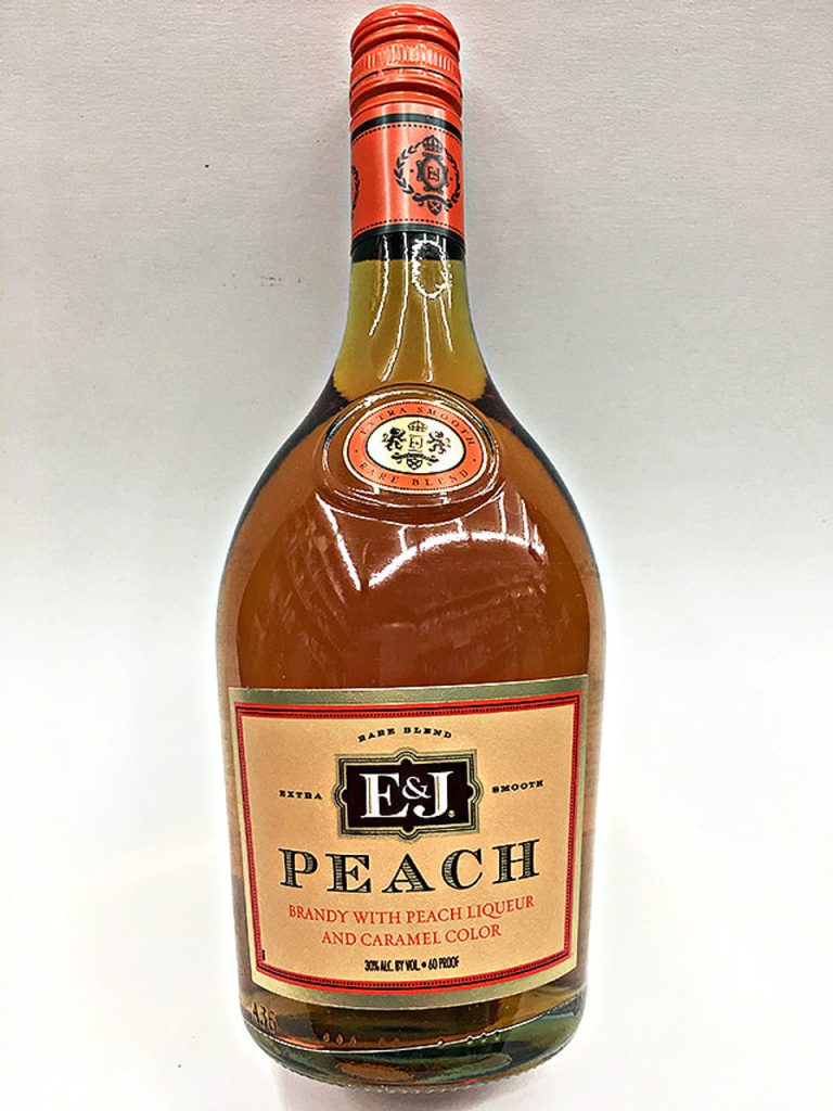 E&J Peach 750ml Village Wine & Liquor Hut PV
