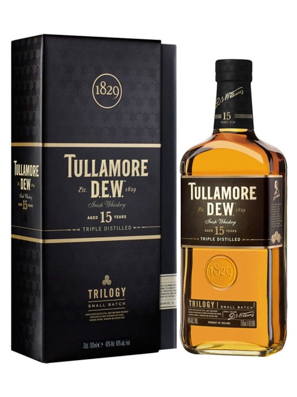 Tullamore D.E.W. 15 Year Old Trilogy Irish Whiskey 750ml