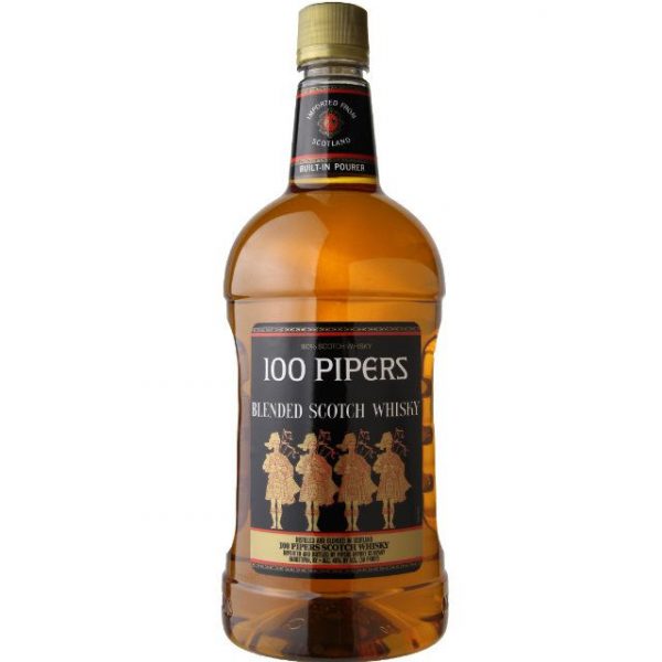 100 Pipers Blended Scotch Whiskey 1.75L