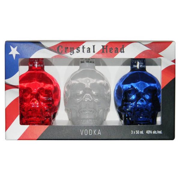 Crystal Head Vodka 3Pack