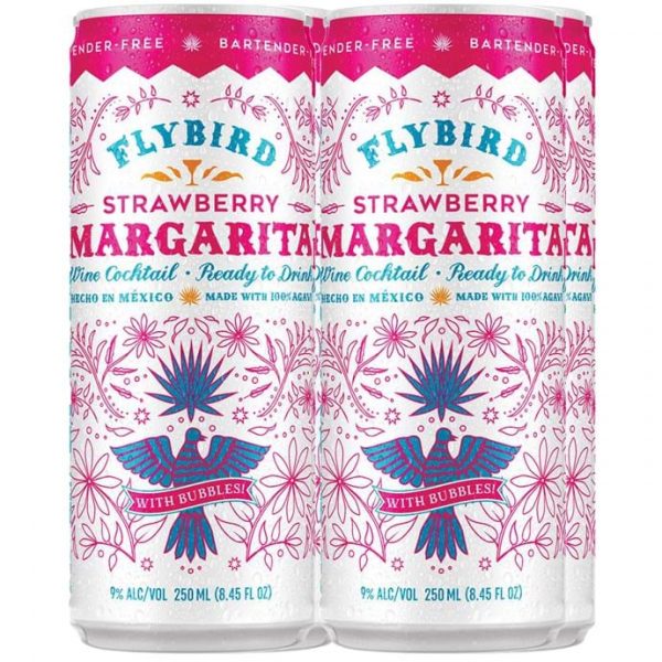 Flybird Strawberry Margarita 4Can