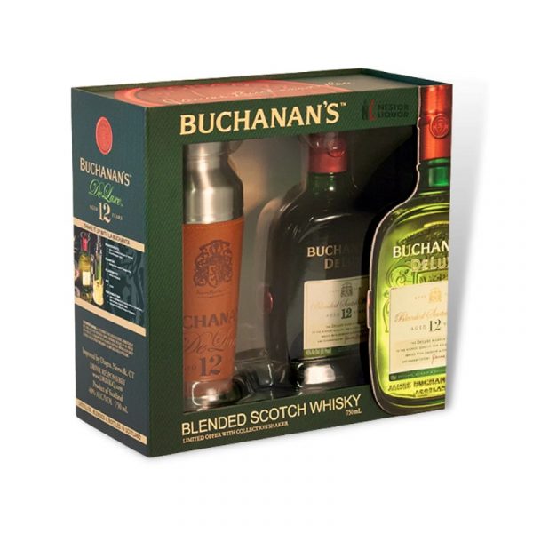 Buchanans 12YR W/ Shaker 750ml