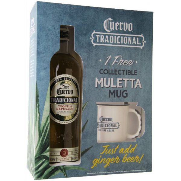 Jose Cuervo Reposado w/2Cups 750ml