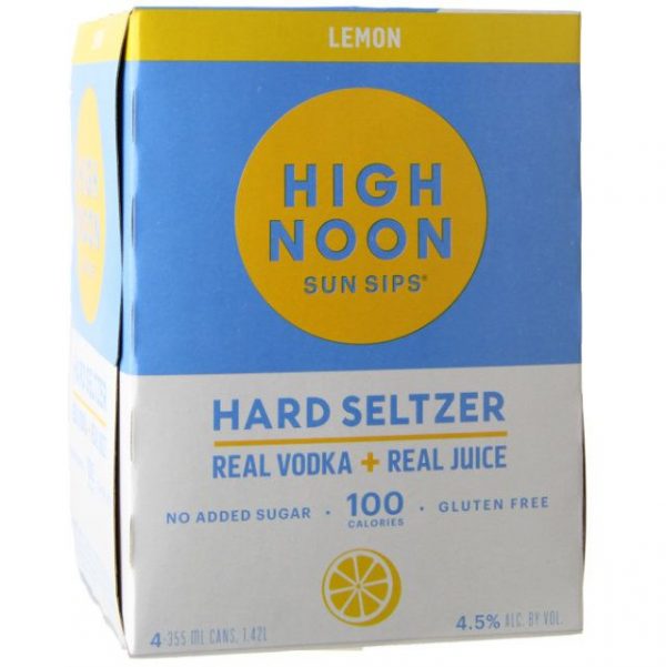 High Noon Lemon 4Pack/355ml