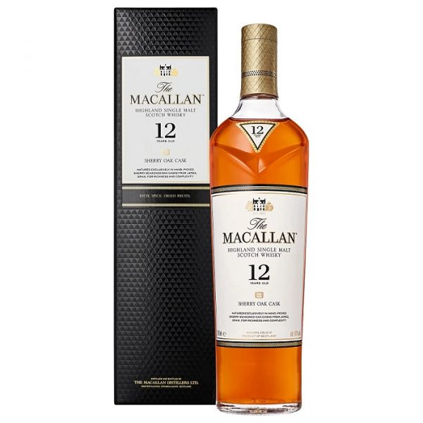 The Macallan Sherry Oak Cask 12 Year 750ml