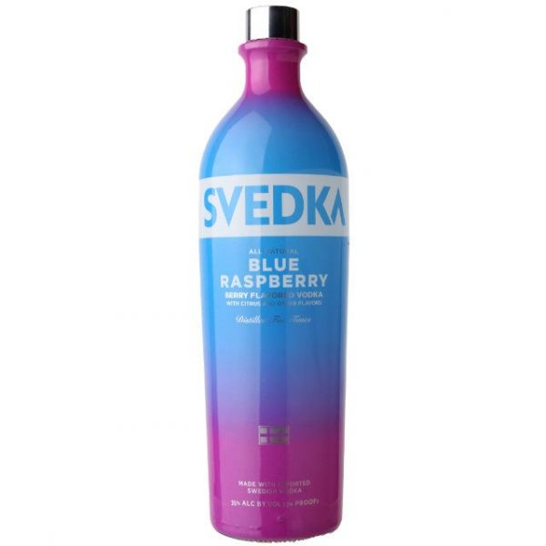 Svedka Blue Raspberry Vodka 1L