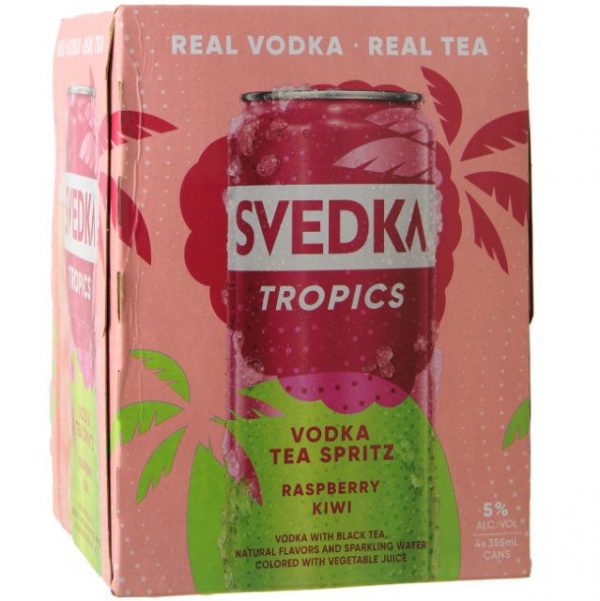 Svedka Raspberry Kiwi 4Pack