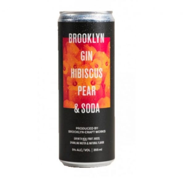 Brooklyn Gin Hibiscus Pear 1Can