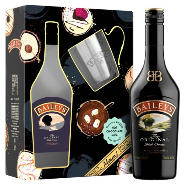 Baileys Irish Cream Gift Set 750ml