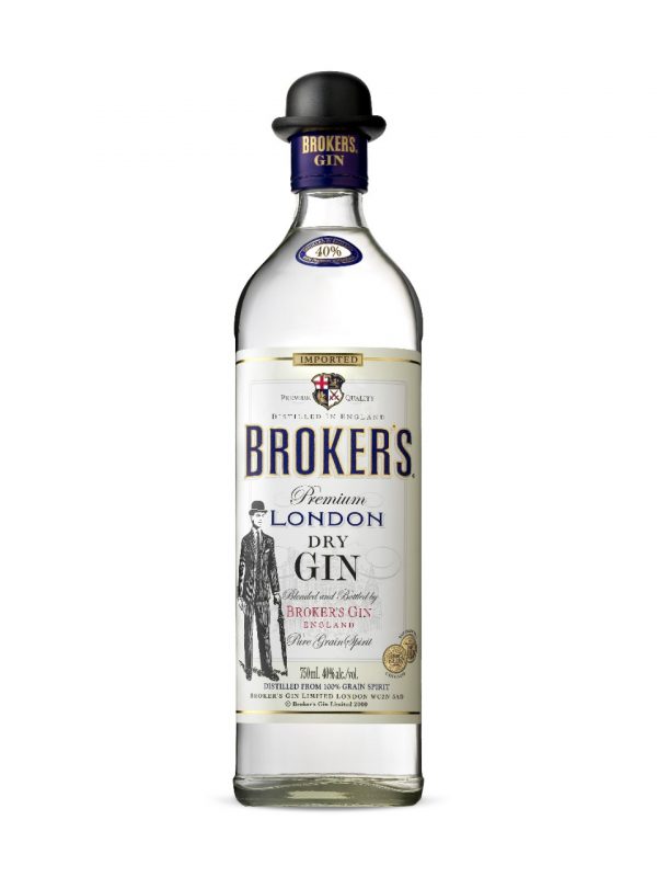 Brokers Gin London Dry 750ml