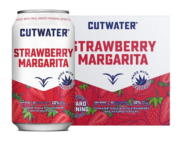 Cutwater Strawberry Margarita 4Cans