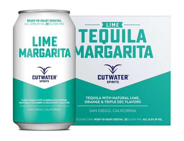 Cutwater Lime Tequila Margarita 4Pack