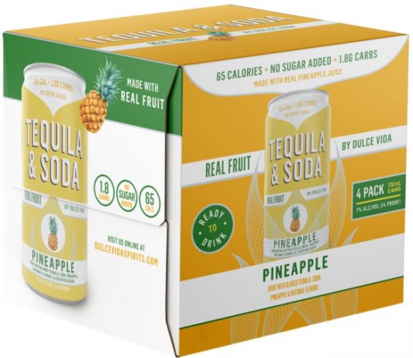 Dulce Vida Pineapple Soda 4Pack