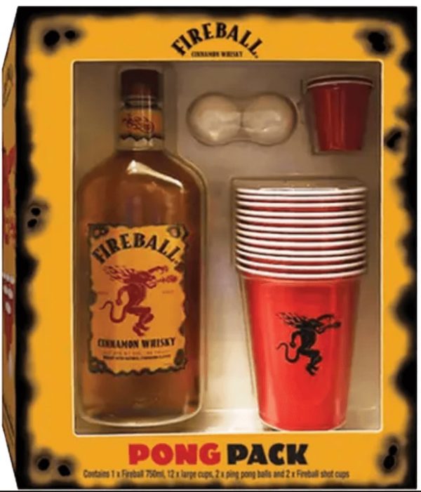 Fireball Pong Pack 750ml