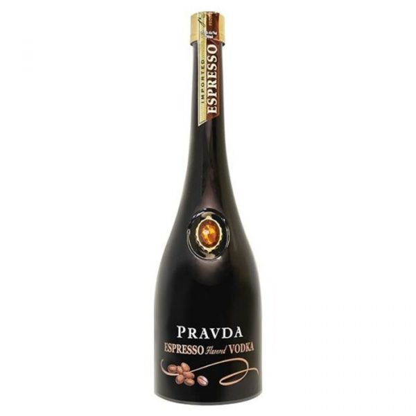 Pravda Espresso Vodka 750ml