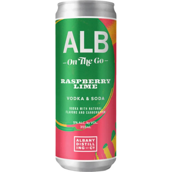 ALB On The Go Raspberry Lime 355ml